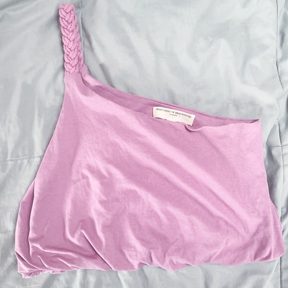 Project Social T Urban‎ Outfitters Dusty Pink Crop Top NWOT Size Small
